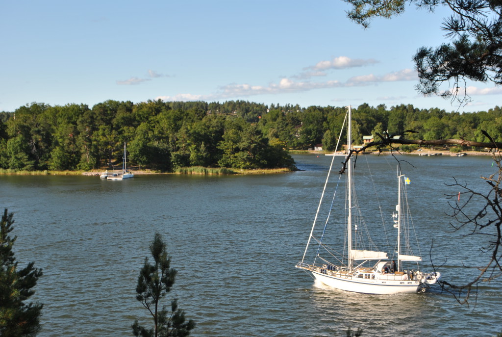 Stockholms skärgård båt