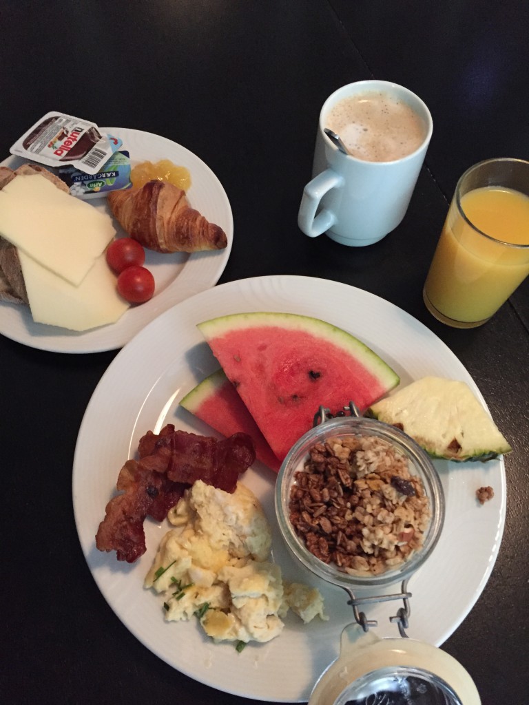 Frukost på Hotel Kong Fredrik